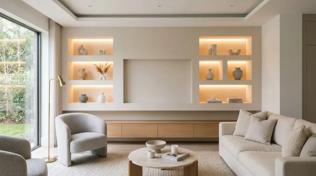 Backlit Wall Niches
