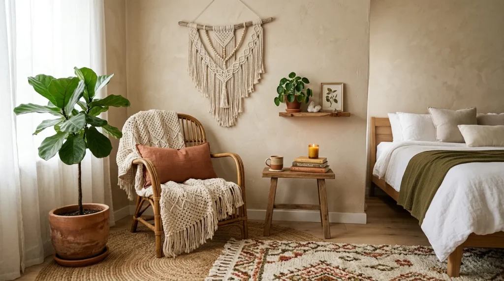 Boho Accent Corner