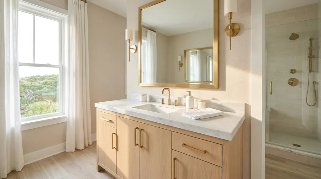 Brushed Brass Touch