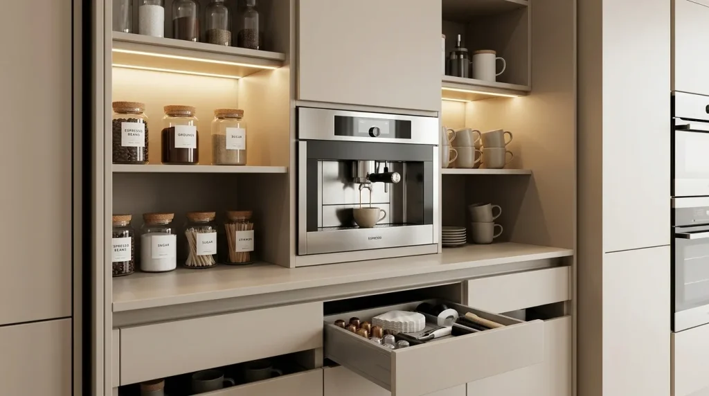 Built-In Pantry Station