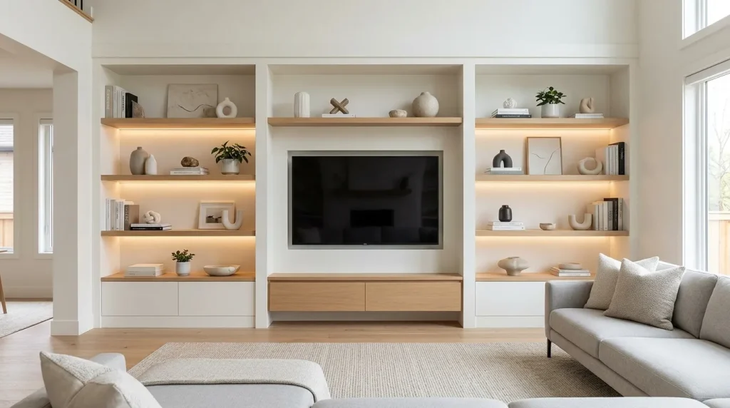 Built-In Shelving