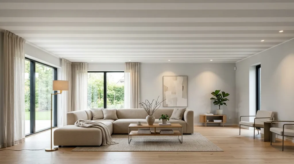 Ceiling Stripe Lines