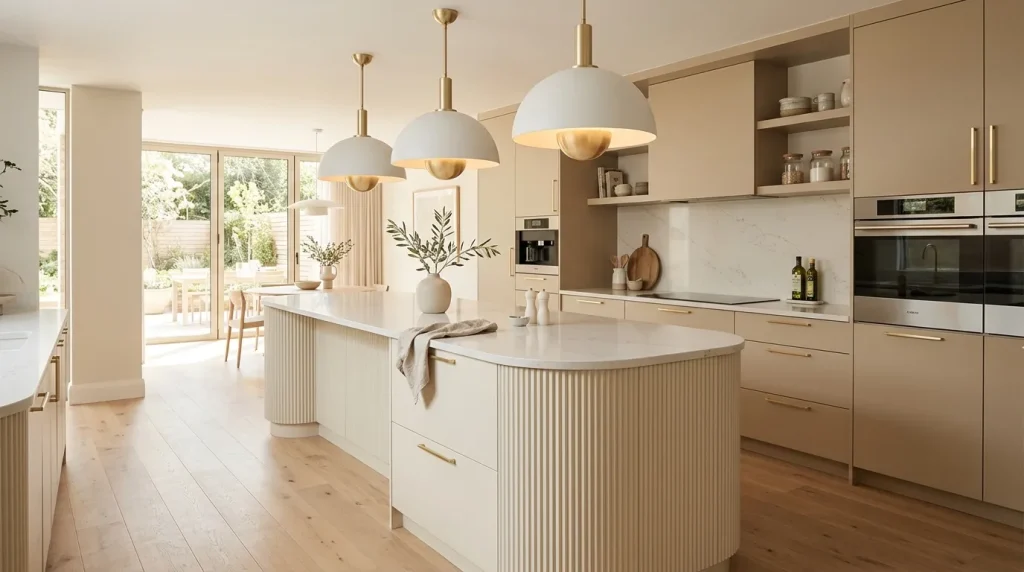 Champagne Brass Accents