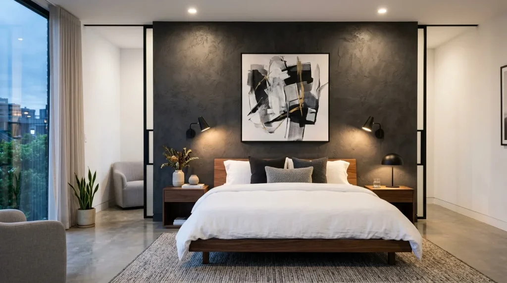Charcoal Accent Wall