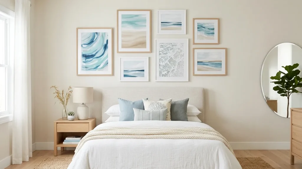 Coastal Gallery Wall