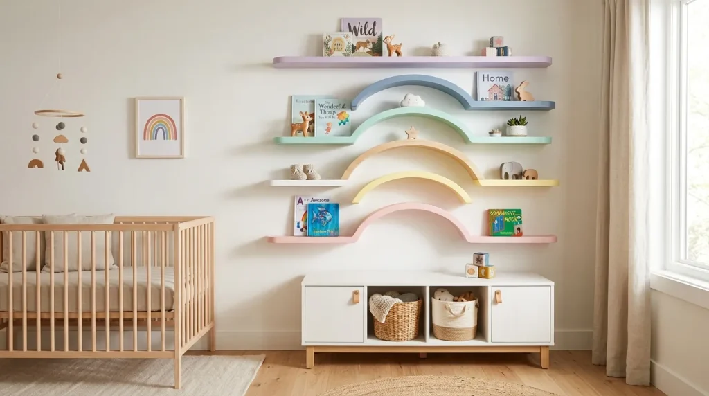 Color Arc Shelves