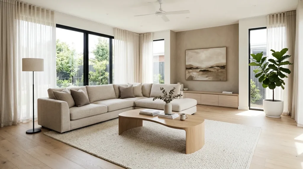 Curved Coffee Table