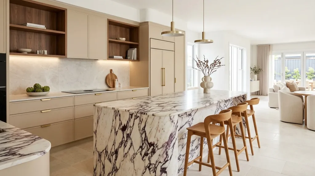 Curved Island Edges