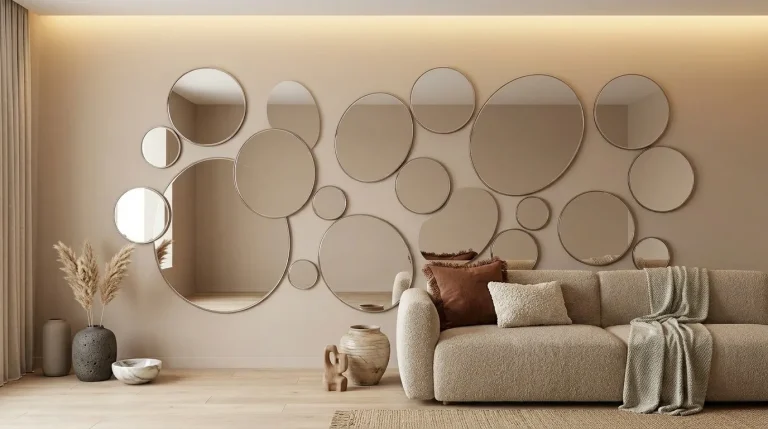 Decorated mirror ideas