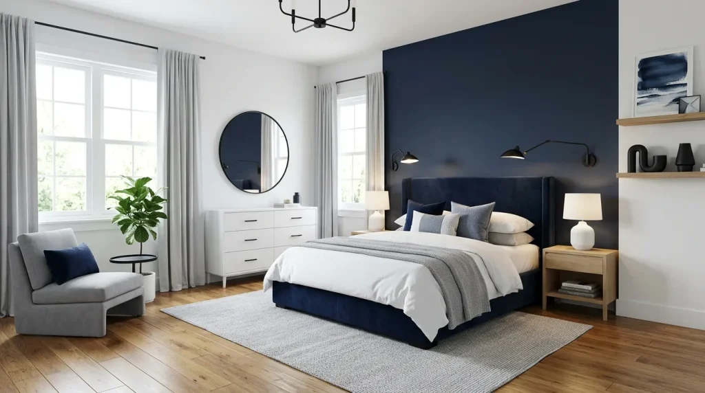 Deep Navy Retreat