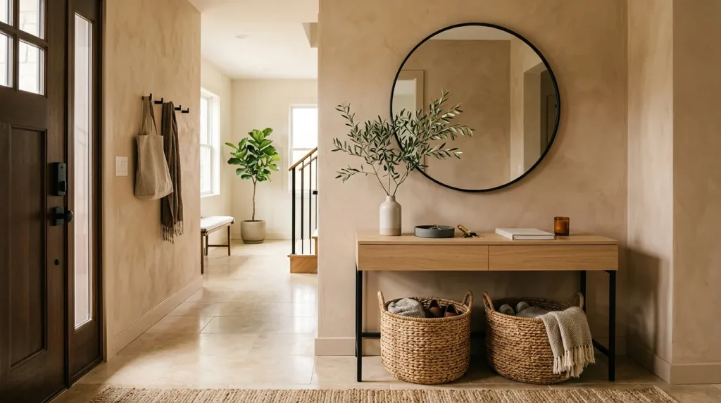 Earthy Entryway