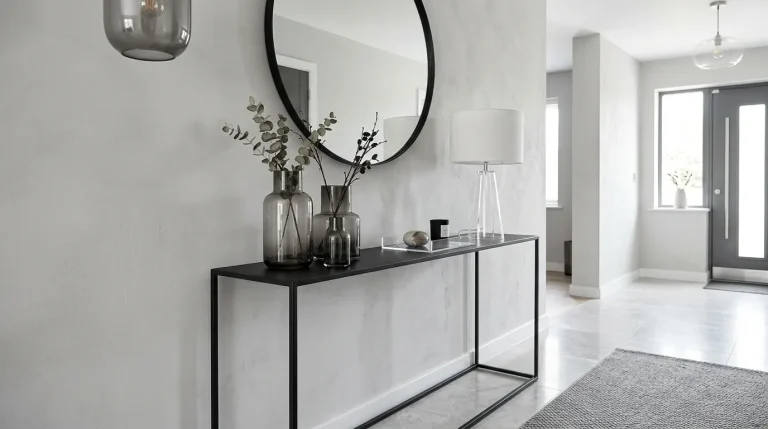 Entryway console table ideas