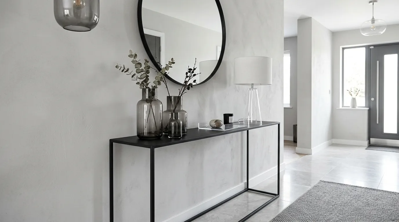 Entryway console table ideas