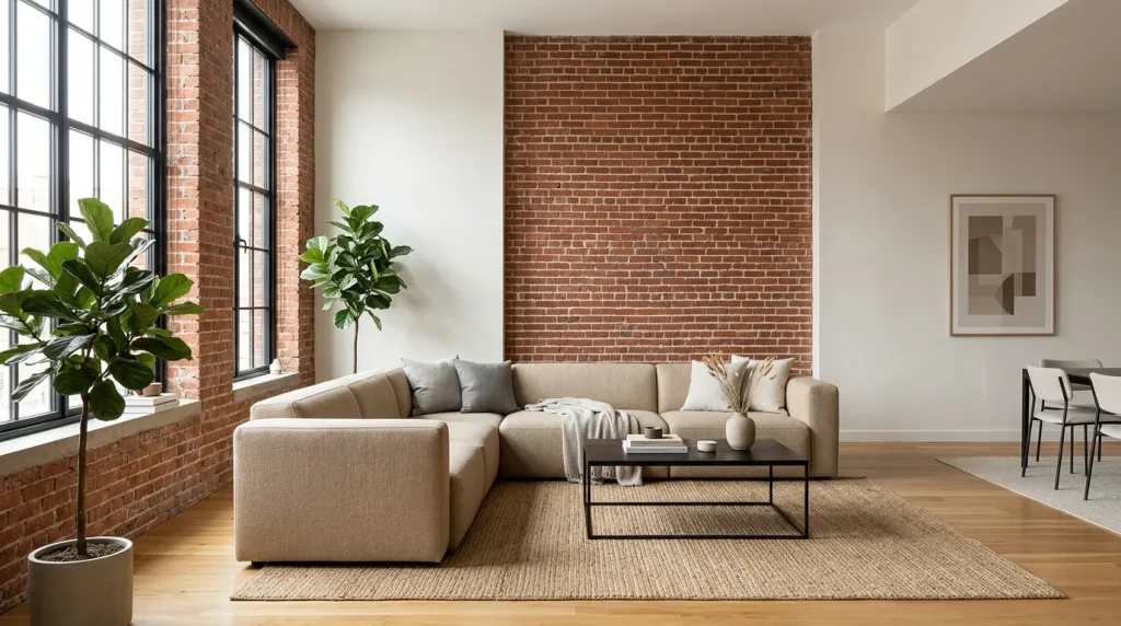 Exposed Brick Contrast