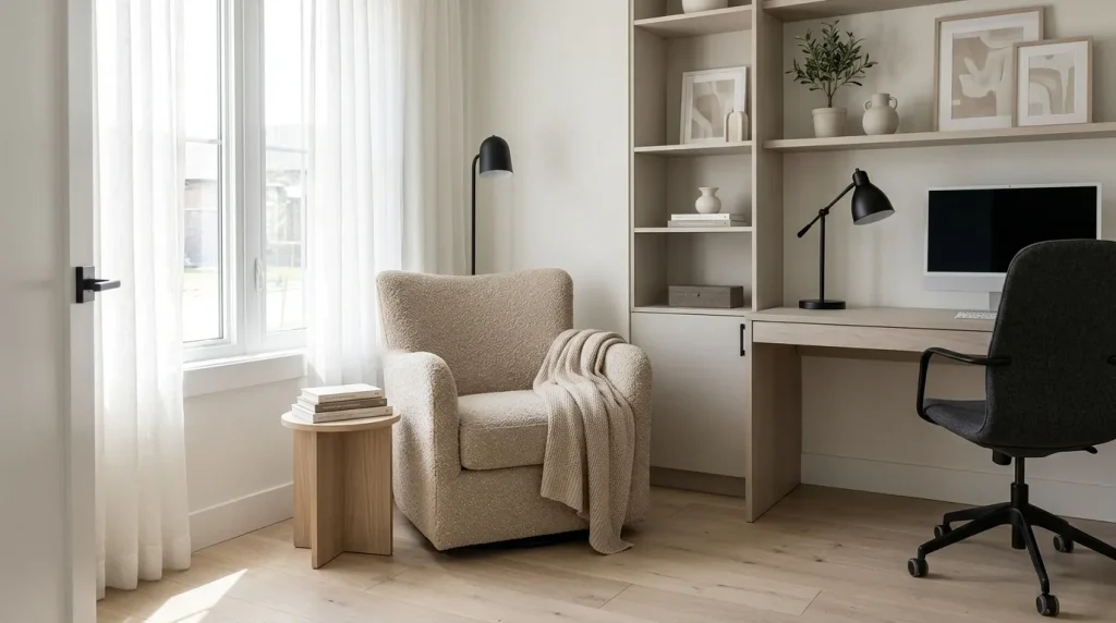 Fabric Accent Chair