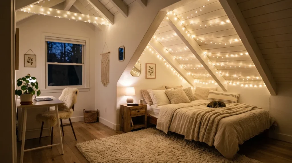 Fairy Light Ceiling Glow