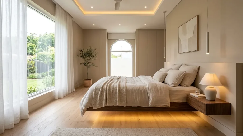 Floating Bed Frame