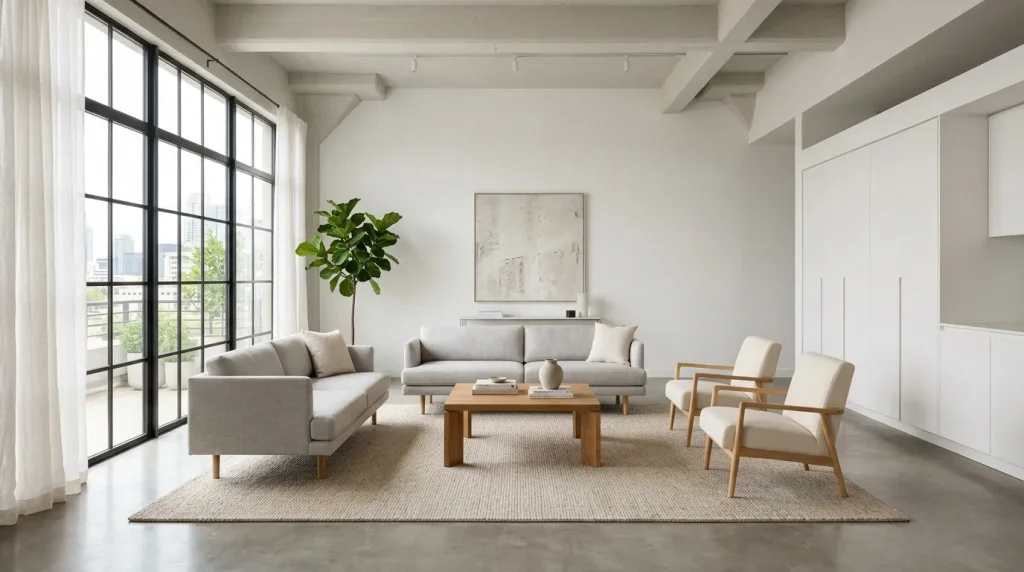 Floating Minimal Seating