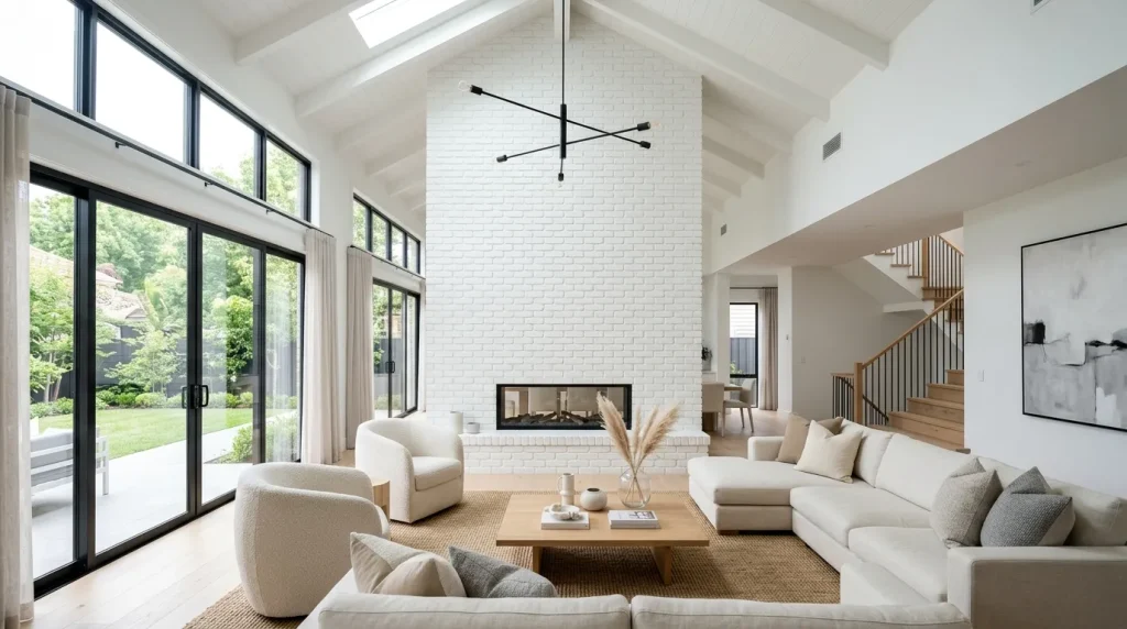 Floor-To-Ceiling Brick