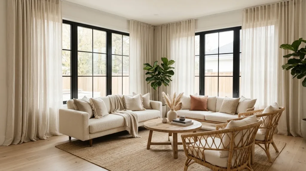 Floor-To-Ceiling Curtains