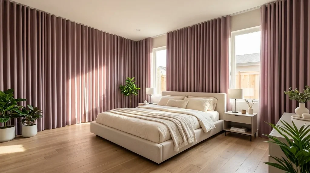 Floor-To-Ceiling Drapes