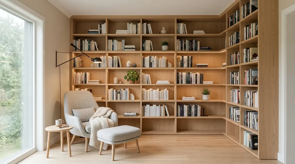 Floor-To-Ceiling Shelving