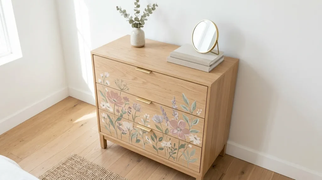 Floral Drawer Art
