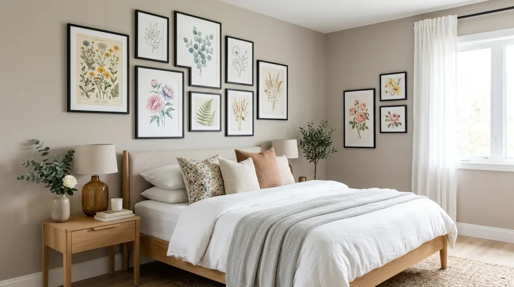 Floral Gallery Wall