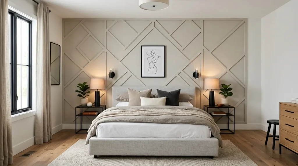 Geometric Wall Trim