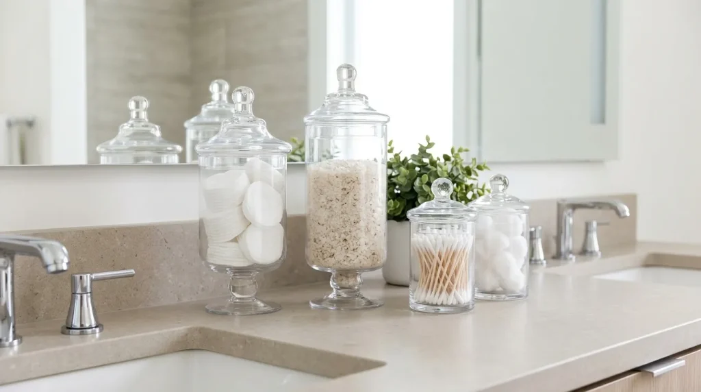 Glass Apothecary Jars