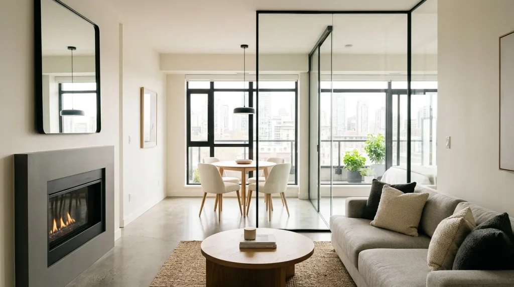 Glass Divider Flow