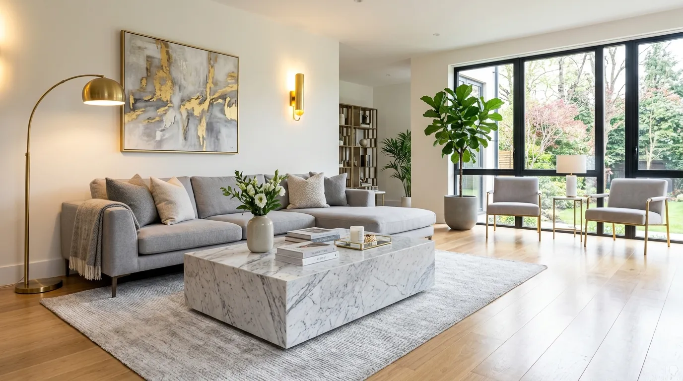 Grey living room ideas