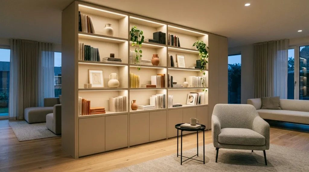 Integrated LED Shelving