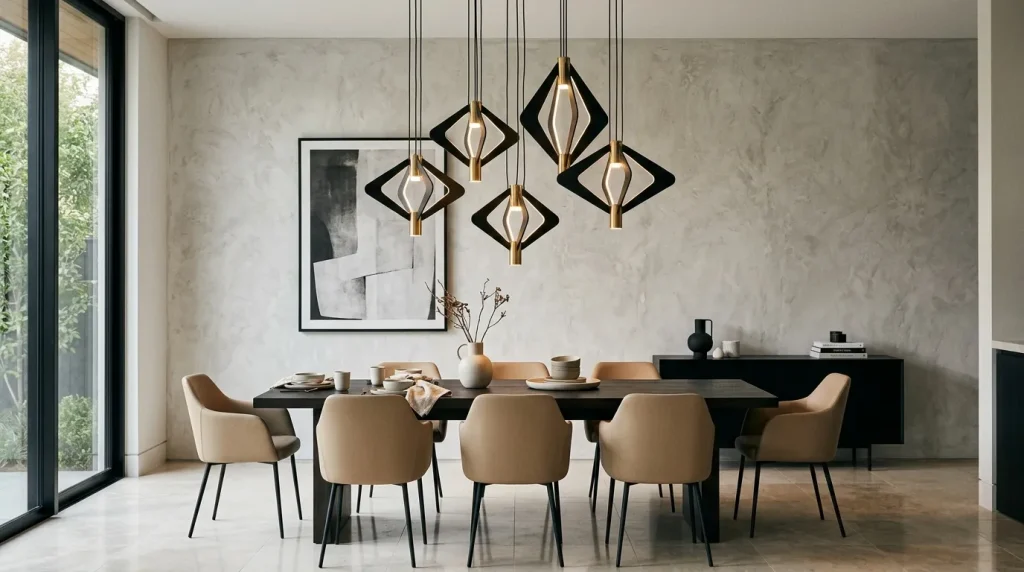 Layered Pendant Cluster
