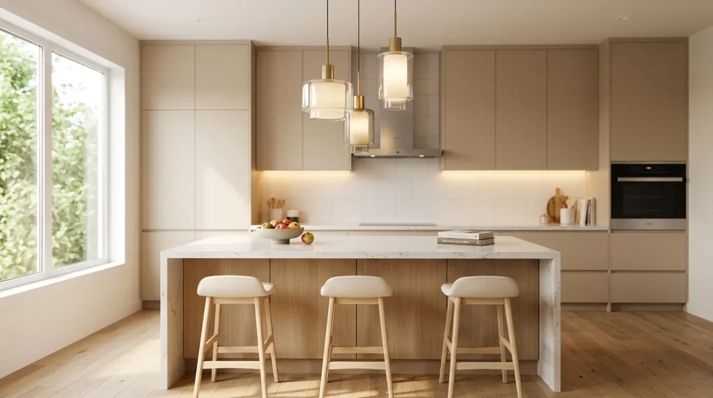 Layered Pendant Lighting