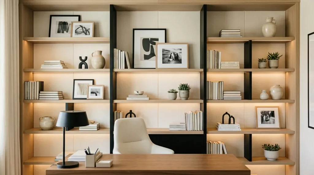 Library Wall Styling