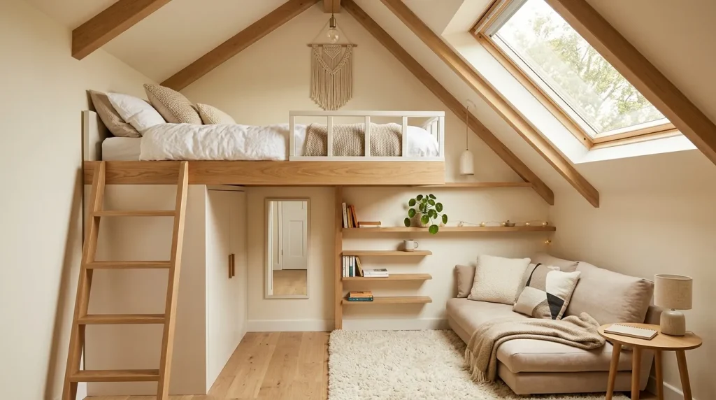 Loft Bed Lounge Corner