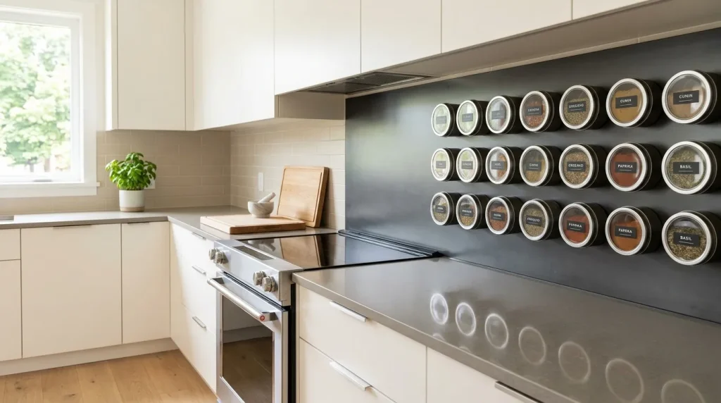 Magnetic Spice Wall