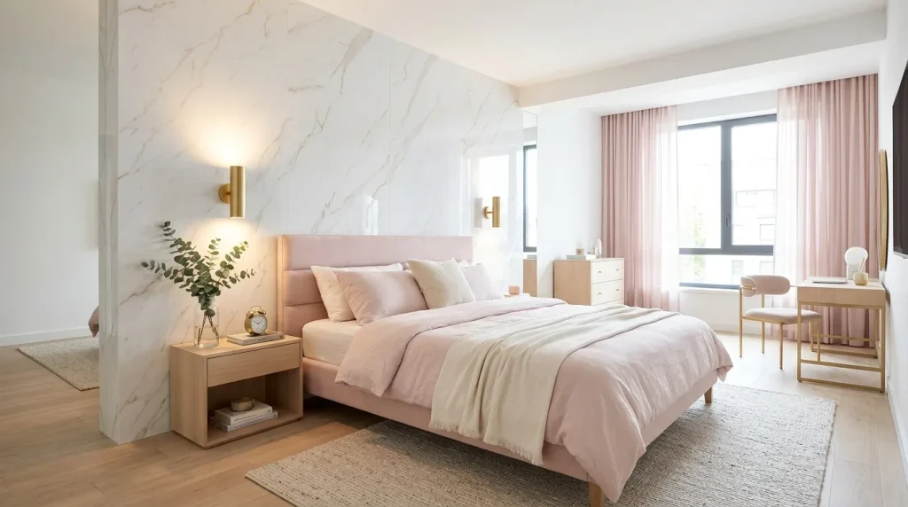 Marble Accent Wall