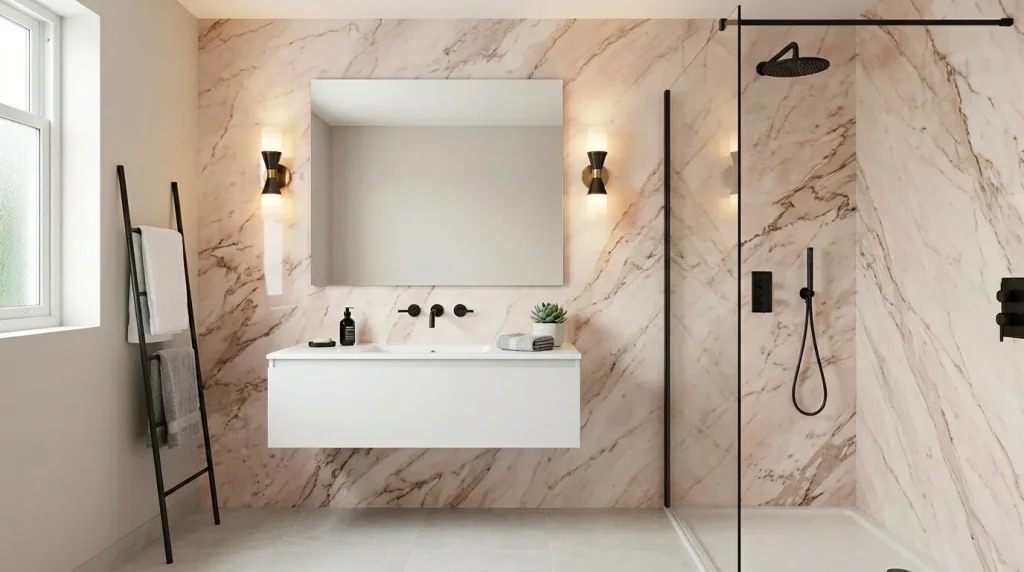 Marble Accent Wall