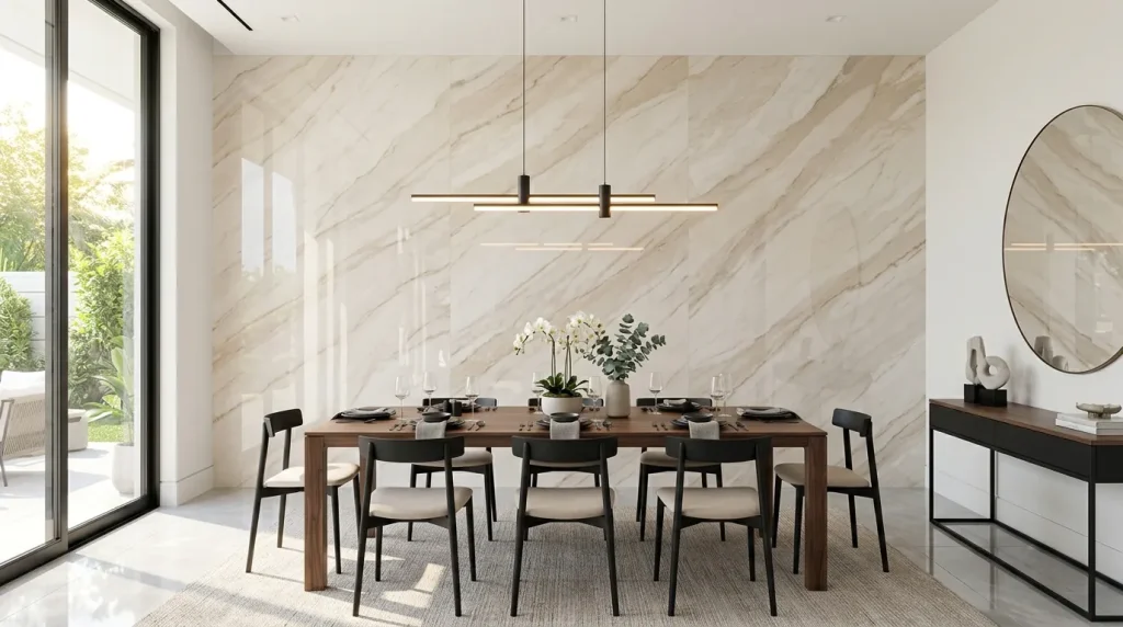 Marble Accent Wall