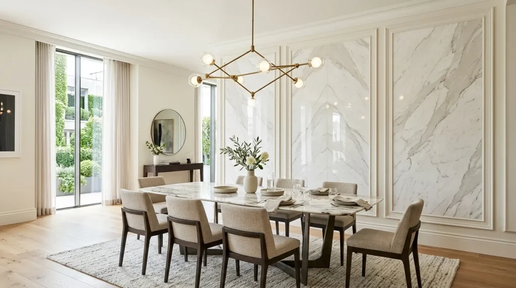 Marble Accent Wall