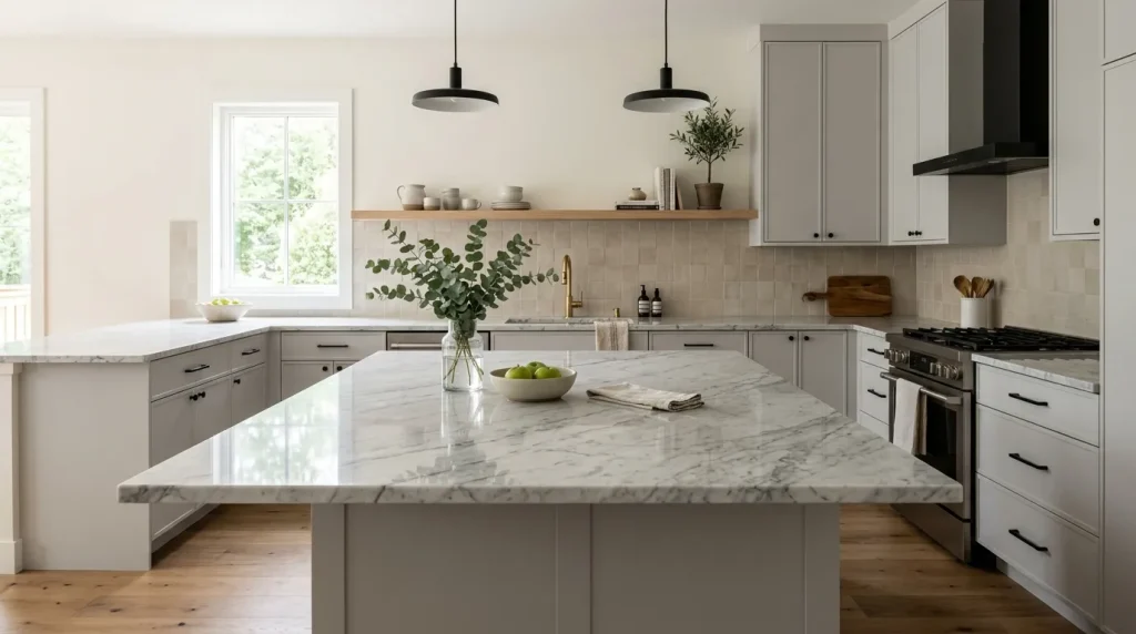 Marble Gray Countertops