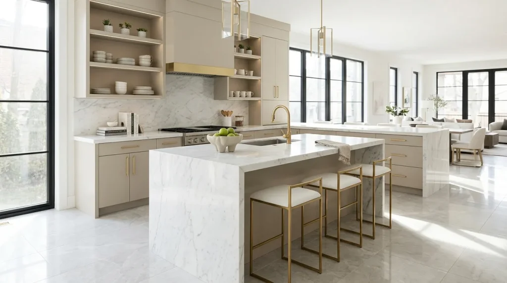 Marble Luxe Layout