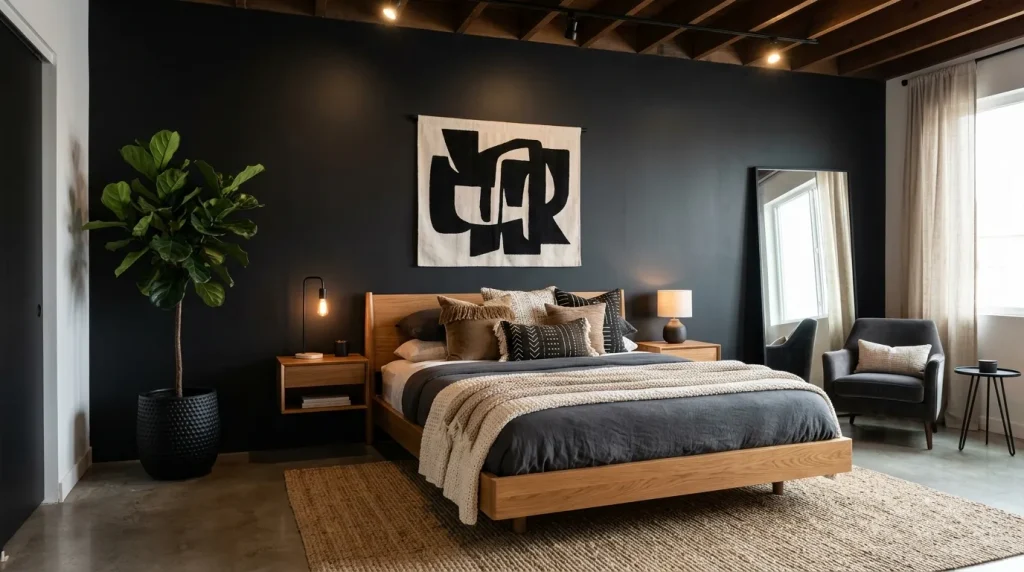 Matte Black Walls