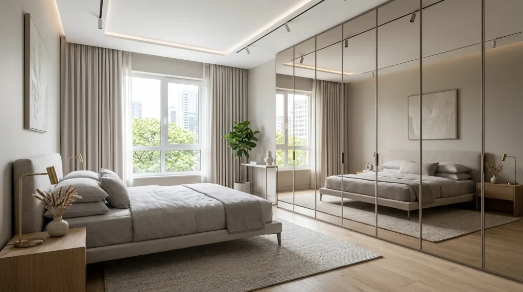 Mirror Front Doors