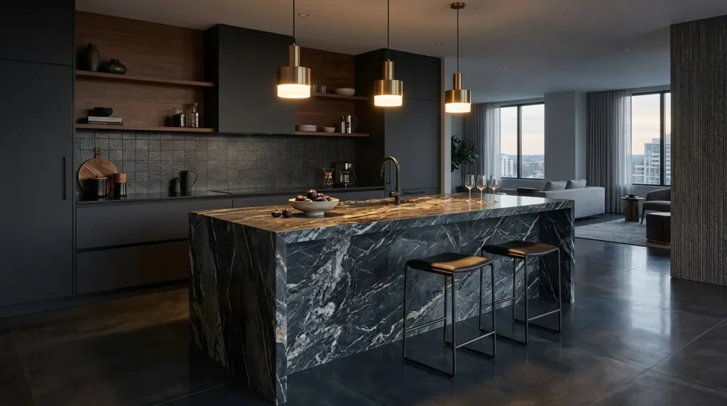 Moody Marble Island