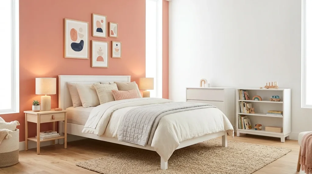 Muted Coral Accent