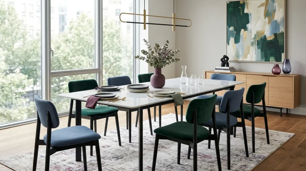 Muted Jewel Tones