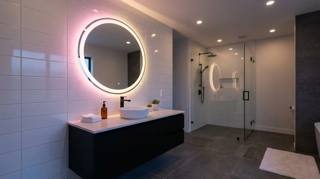 Neon Glow Mirrors